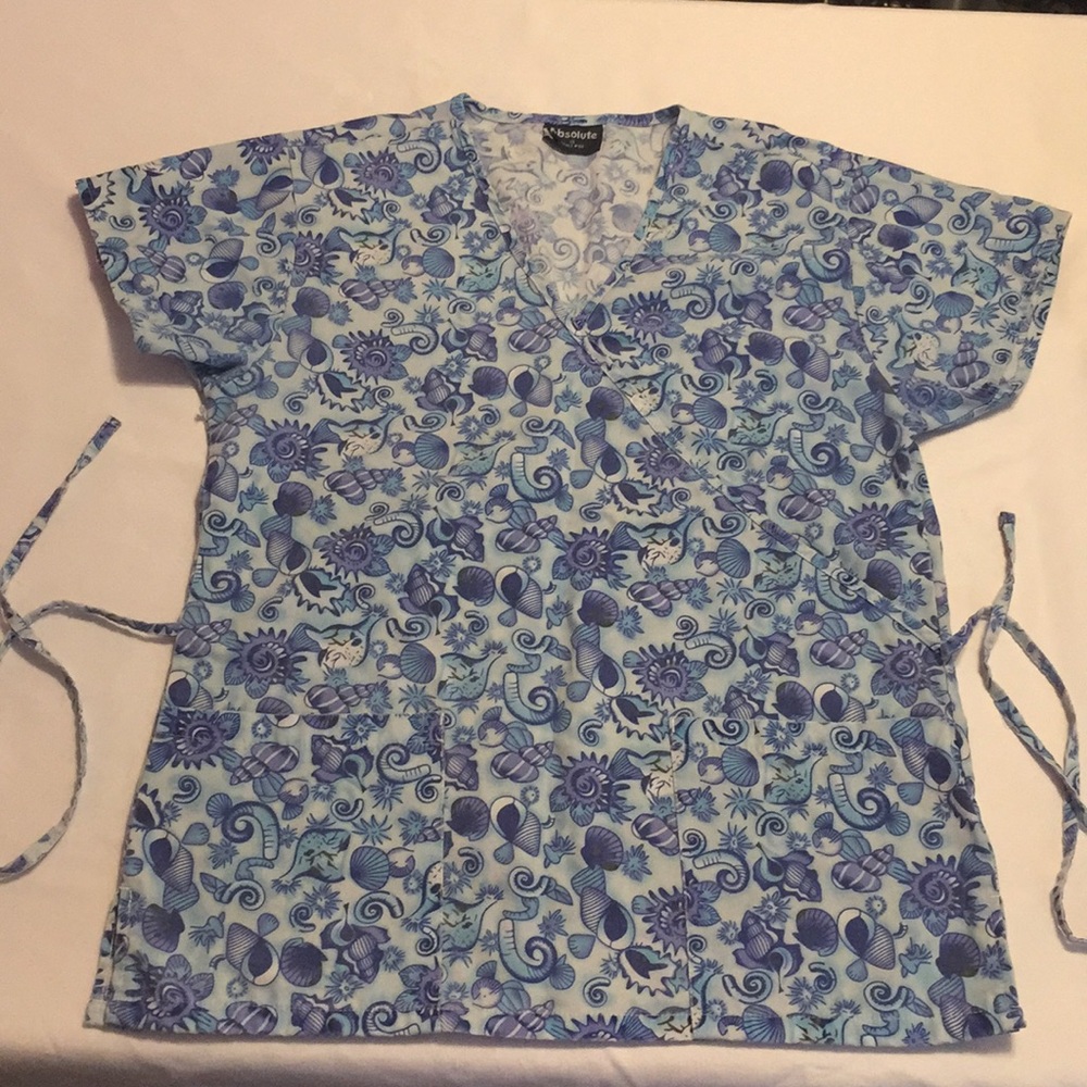 Seashell scrub top